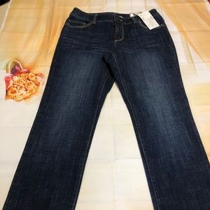 Chico's Women's Platinum Denim Slim Leg Ultimate